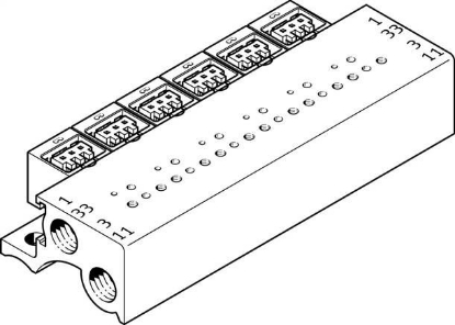 تصویر MHP1-PR2-3-PI (197212) Manifold block  