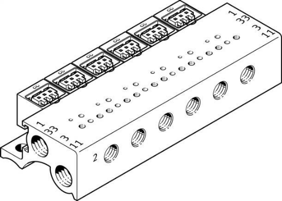 تصویر MHA1-PR2-3-M3-PI (197222) Manifold        