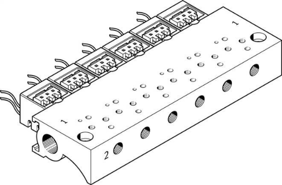 تصویر MHA1-P2-2-M3-PI (197227) Manifold        