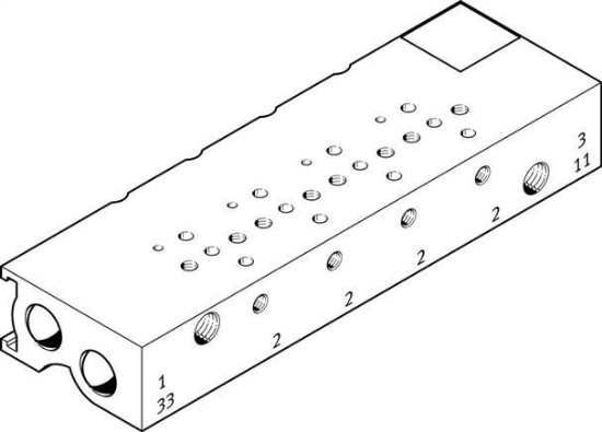 تصویر MHA1-PR2-3-M3-PI-PCB (197247) Manifold        