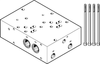 تصویر VABP-S1-2V1G-G38-2 (2738671) Sub-base        