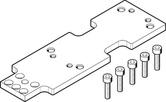 تصویر DAMF-80-FKP (2349287) Adapter plate   