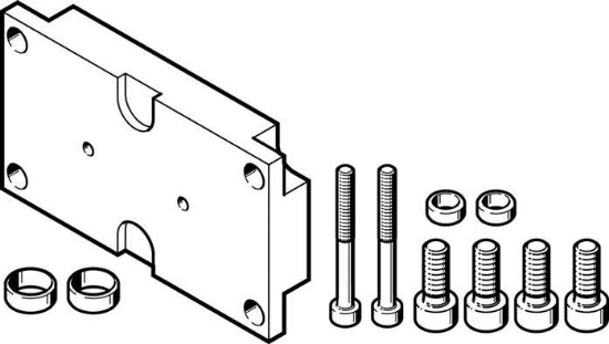 تصویر DHAA-G-G3-25-B6-14 (2408600) کیت آداپتر- تطبیقی فستو     