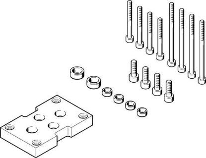 تصویر DHAA-G-G6-20-B8-40 (564951) کیت آداپتر- تطبیقی فستو     