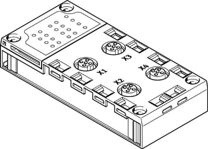 تصویر CPX-AB-4-M12X2-5POL-R (541254) بلوک هیدرولیکی فستو