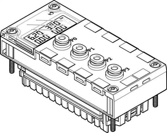 تصویر CPX-4AE-P-B2 (560361) ماژول آنالوگ فستو 