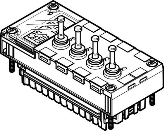 تصویر CPX-4AE-P-D10 (560362) ماژول آنالوگ فستو 