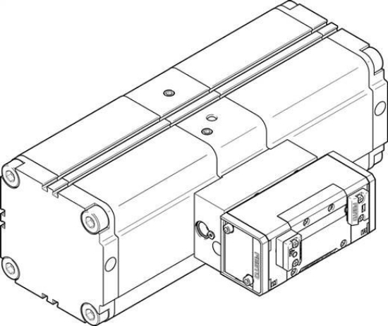 تصویر DPA-100-D (549398) تقویت کننده فشار هوای پنوماتیک فستو 