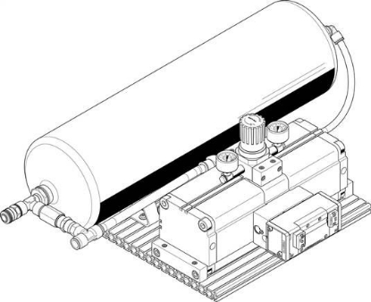 تصویر DPA-100-16-CRVZS20 (552937) تقویت کننده فشار هوای پنوماتیک فستو 