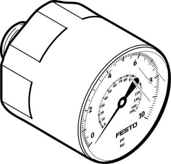 تصویر MA-15-145-M5-PSI (132341) گیج فشار هوای فستو 