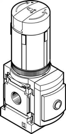 تصویر MS6-LRB-1/2-D6-A4-AS (530326) Press regulator 