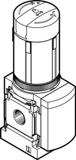 تصویر MS4-LRB-1/4-D6-VS-AS-Z (529482) Press regulator 