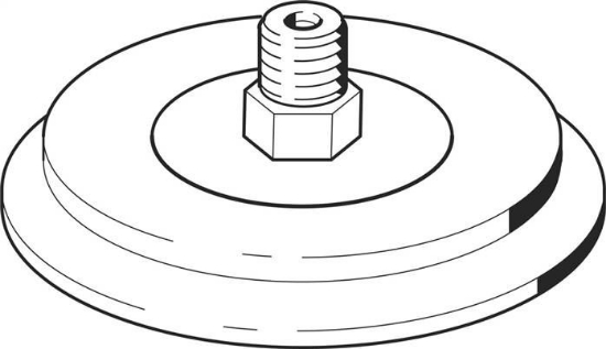 تصویر VAS-100-1/4-SI-B (1386376) ساکشن کاپ(قاپک وکیوم  فستو)  