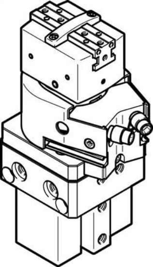 تصویر HGDS-PP-12-P1-A-B (1187956) گریپر چرخشی پنوماتیک فستو  