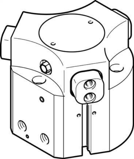 تصویر HGDD-63-A-G1 (1163047) گریپر سه نظام پنوماتیک فستو 