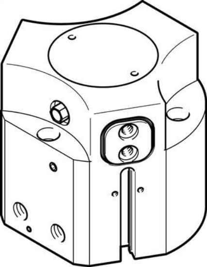 تصویر HGDD-63-A-G2 (1163048) گریپر سه نظام پنوماتیک فستو 
