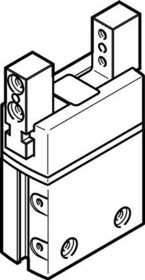 تصویر DHPS-10-A-NO (1254041) گریپر موازی پنوماتیک فستو