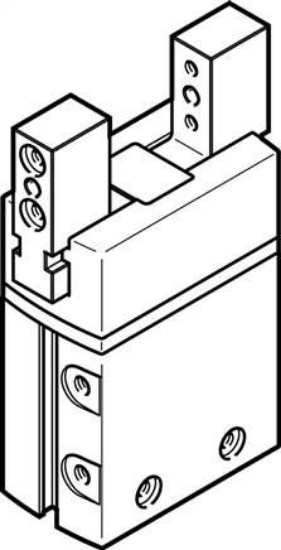 تصویر DHPS-20-A-NO (1254047) گریپر موازی پنوماتیک فستو
