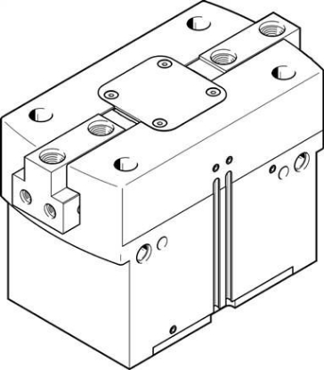 تصویر HGPT-80-A-B-G1 (560235) گریپر موازی پنوماتیک فستو