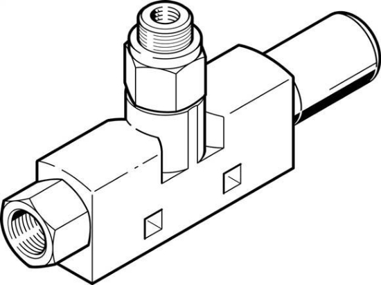 تصویر VN-10-L-T3-PI4-VA4-RO1 (543315)  ژنراتور خلاء فستو(وکیوم)   