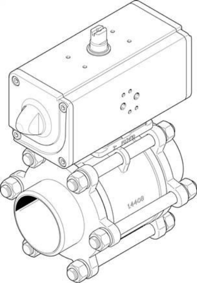 تصویر VZBA-3"-WW-63-T-22-F0710-V4V4T (1810739) شیر و اکچویتور فستو  