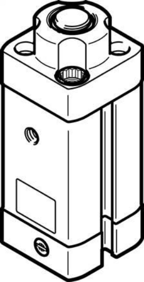 تصویر DFSP-16-15-DS-PA (576059) سیلندر استپر پنوماتیک فستو    