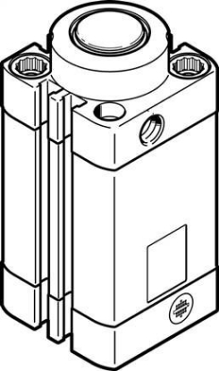 تصویر DFSP-32-15-DS-PA (576099) سیلندر استپر پنوماتیک فستو     