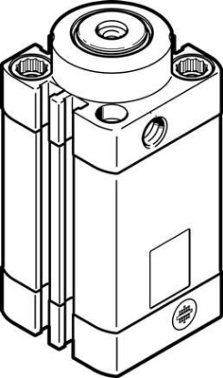 تصویر DFSP-32-25-DF-PA (576110) سیلندر استپر پنوماتیک فستو     
