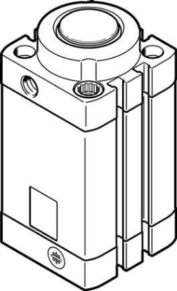 تصویر DFSP-40-20-DS-PA (576123) سیلندر استپر پنوماتیک فستو     