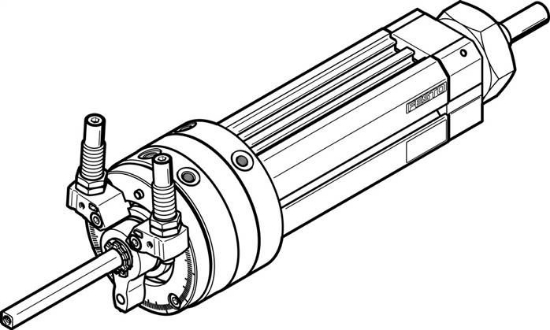 تصویر DSL-32-50-270-CC-A-S20-B (556514) عملگر خطی دورانی فستو 