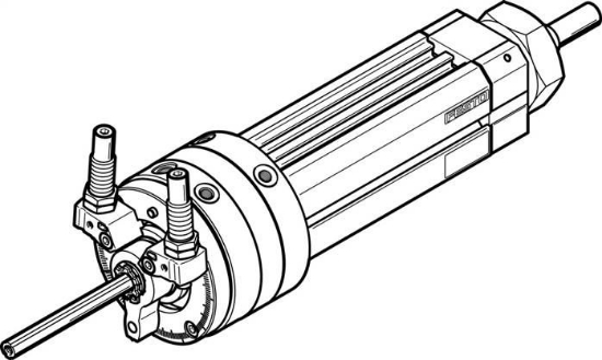 تصویر DSL-32-40-270-CC-A-S20-KF-B (556700) عملگر خطی دورانی فستو 