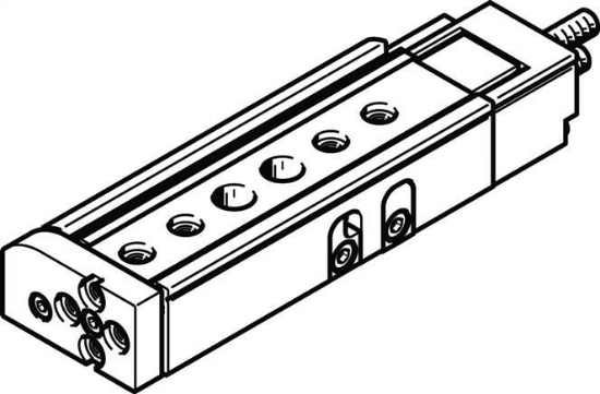 تصویر DGSL-4-30-P1A (543915) مینی اسلاید (جک کشویی) پنوماتیک فستو      