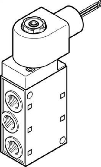 تصویر MFH-5-1/4-S-EX (535910)  شیر برقی پنوماتیک فستو  