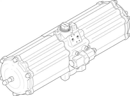 تصویر DAPS-1920-090-RS4-F16-T6 (553246) Semi-rotary drive