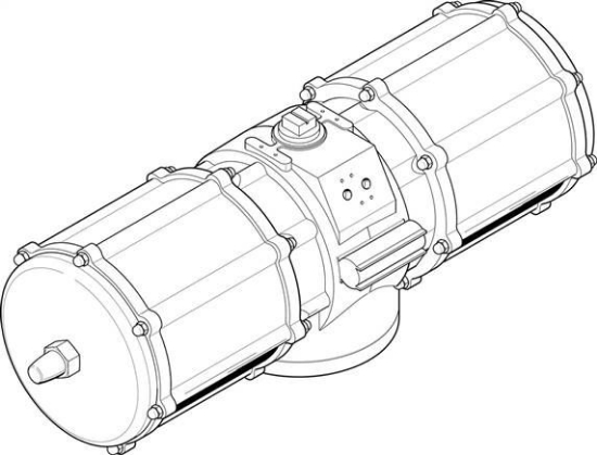 تصویر DAPS-8000-090-R-F25 (560855) Semi-rotary drive