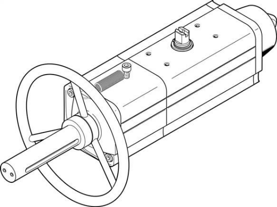 تصویر DAPS-0053-090-RS1-F0507-MW (8005026) Semi-rotary drive