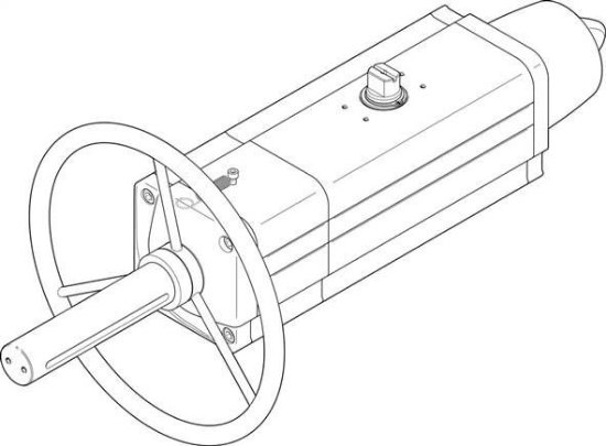 تصویر DAPS-0180-090-RS1-F0710-MW (8005038) Semi-rotary drive