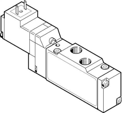 تصویر MEH-5/2-1/8-P-S-B (173132) شیر برقی پنوماتیک فستو 