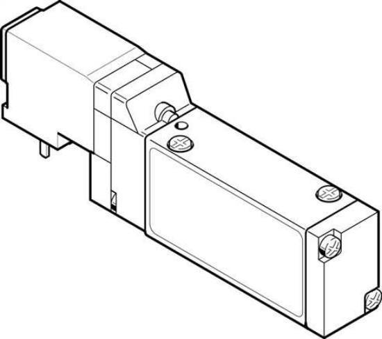 تصویر MEH-5/2-5,0-S-I-B (173407) شیر برقی پنوماتیک فستو 