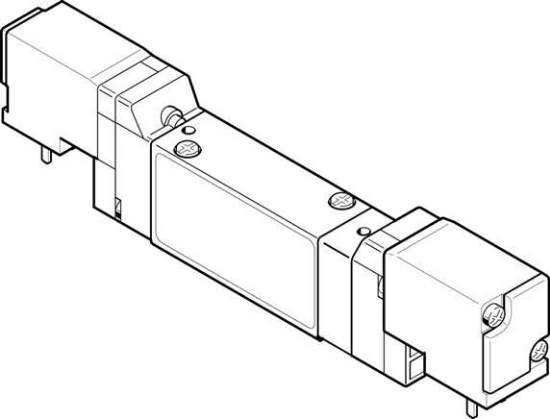 تصویر MEH-5/3E-5,0-I-B (173409) شیر برقی پنوماتیک فستو 