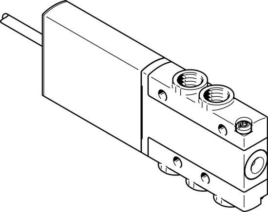 تصویر MHE2-MS1H-5/2-M7-K (525115) شیر برقی فستو 