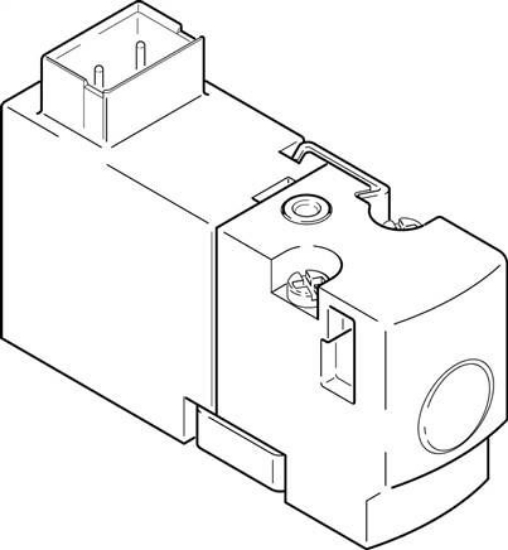 تصویر MHA1-M1H-3/2G-0,6-TC (197005) شیر برقی فستو 