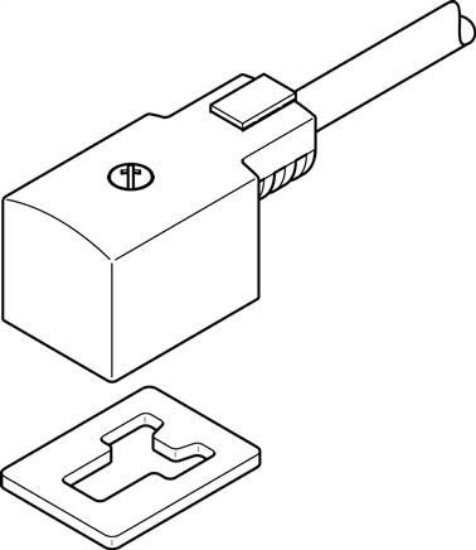 تصویر KMV-1-24DC-2,5-LED (30939)سوکت با کابل