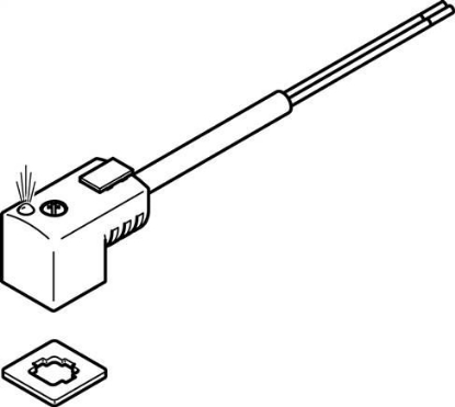 تصویر KMEB-3-24-2,5-LED (547268)فیش پلاگ با کابل فستو