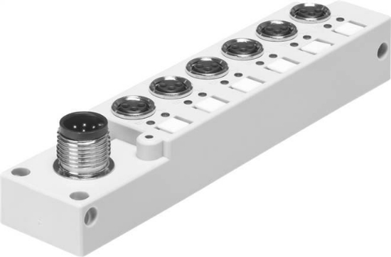 تصویر NEDU-L6R1-M8G3L-M12G8 (574587) تقسیم پلاگ چند پین فستو 