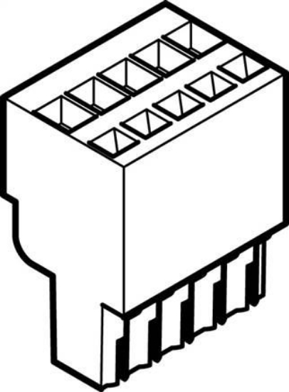 تصویر NECC-L2G5-C1 (575304)پلاگ فستو 