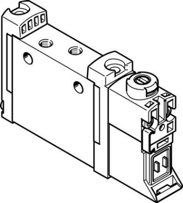 تصویر VUVG-L10A-M52-RT-M3-1P3 (566437) شیر برقی پنوماتیک فستو  