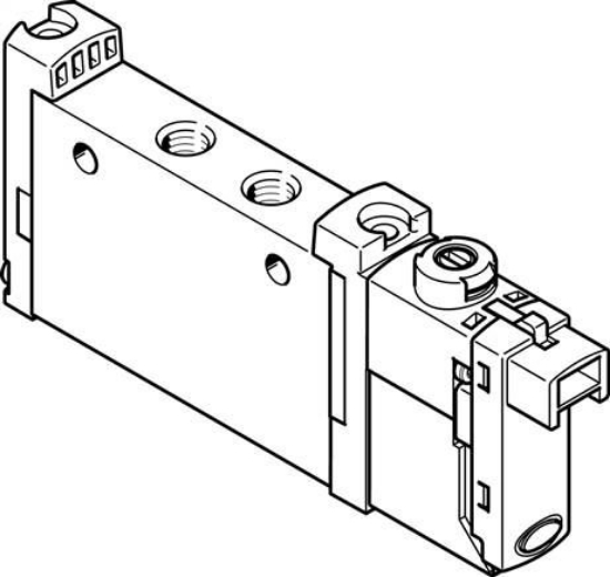 تصویر VUVG-L10-M52-RT-M5-1H2L-W1 (577316) شیر برقی پنوماتیک فستو  