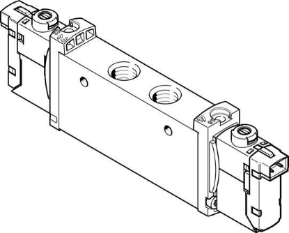 تصویر VUVG-L14-B52-T-G18-1H2L-W1 (577319) شیر برقی پنوماتیک فستو  