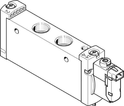 تصویر VUVG-L18-M52-RT-G14-1H2L-W1 (578823) شیر برقی پنوماتیک فستو  